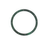 ROUHO 28,5 X 24,5 Mm Quadrante Dell'Orologio Lunetta Dell'Orologio Ceremic Lunetta Della Scala Lunetta Per Movimento Nh70 - Verde Scuro