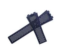 ROUHO 29 x 22 mm Cinturino in Gomma Siliconica Morbida Cinturino Regolabile Accessori per Orologio per T-A-G HE-UER CA-RRE-RA-Blu