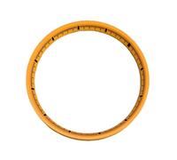 ROUHO 31,5 X 28 Mm Parti Di Riparazione Dell'Orologio Della Scala Dell'Anello Dell'Orologio Del Capitolo Dell'Orologio In Plastica Per Sei-Ko Sk007 Skx009 Srod - Arancia