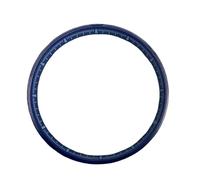 ROUHO 31,5 X 28 Mm Parti Di Riparazione Dell'Orologio Della Scala Dell'Anello Dell'Orologio Del Capitolo Dell'Orologio In Plastica Per Sei-Ko Sk007 Skx009 Srod - Profondo Blu