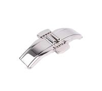 ROUHO 316L Acciaio Inossidabile Cerniera Doppio Pulsante a Pressione Fermo Farfalla Ricambio Accessori Orologici per TISSOT 1853 Le Locle series