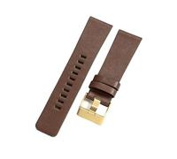 ROUHO 32mm Versatile Pelle Cinturino Orologio Grande Quadrante Lunga Durata & Durevole Ricambio Bracciale Orologio per Diesel