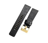 ROUHO 32mm Versatile Pelle Cinturino Orologio Grande Quadrante Lunga Durata & Durevole Ricambio Bracciale Orologio per Diesel