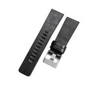 ROUHO 32mm Versatile Pelle Cinturino Orologio Grande Quadrante Lunga Durata & Durevole Ricambio Bracciale Orologio per Diesel