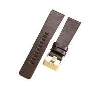 ROUHO 32mm Versatile Pelle Cinturino Orologio Grande Quadrante Lunga Durata & Durevole Ricambio Bracciale Orologio per Diesel