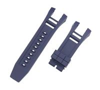 ROUHO 34mm cinturino in silicone cinturino di ricambio cinturino orologio accessori braccialetto orologio intelligente per INVICTA Suunto-Blu