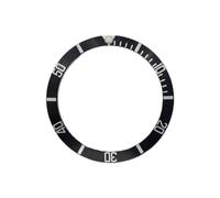 ROUHO 37,6mm Inserto Lunetta Orologio Alluminio Inclinato Anello Lega Componente Intarsio Opaco Segnatempo 30,7mm per Rolex Submariner Date 16610-A1 37.6 * 30.7mm