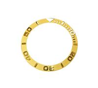 ROUHO 38 mm Ceramica Orologio Lunetta Orologio Sostituzione Orologio Riparazione Accessori Parti per Rolex Yacht-Master-Oro