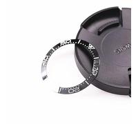 ROUHO 38mm Ceremic Orologio Digitale Lunetta Orologio Scala Anello Sostituzione Lunetta Orologio per Ome-ga Seamaster 300-Nero