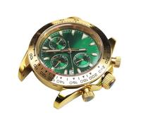 ROUHO 39,5mm Acciaio Inox Orologio Parti Mod, Inserto Lunetta, 32,5mm Quadrante, Orologio Lancette Set, Non Incluso VK63 Movimento Mecha-Quarzo Modifica Kit per Rolex Daytona-C