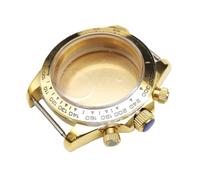 ROUHO 39,5mm Cassa Orologio Kit, Adatto per Movimento Quarzo VK63 32,5mm Quadrante, Inserto Lunetta Acciaio Inox Orologio Modifica Parti per Rolex Cosmograph Daytona-N 3