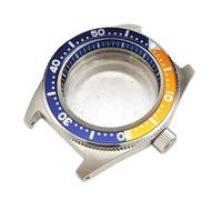 ROUHO 40mm Vintage Cassa Orologio, Adatto per Movimento Automatico NH35 NH36 28,5mm Quadrante, Acciaio Inox Retrò Subacqueo Orologio Modifica Kit per Seiko Prospex 62MAS Re-creation-# 14