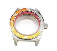 ROUHO 40mm Vintage Cassa Orologio, Adatto per Movimento Automatico NH35 NH36 28,5mm Quadrante, Acciaio Inox Retrò Subacqueo Orologio Modifica Kit per Seiko Prospex 62MAS Re-creation-# 2