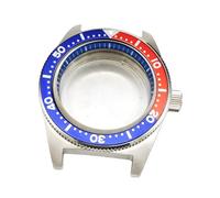 ROUHO 40mm Vintage Cassa Orologio, Adatto per Movimento Automatico NH35 NH36 28,5mm Quadrante, Acciaio Inox Retrò Subacqueo Orologio Modifica Kit per Seiko Prospex 62MAS Re-creation-# 8