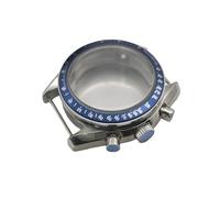 ROUHO 40mm Vintage Orologio Modifica Kit Adatto per Movimento Quarzo VK63 32,5mm Quadrante, Acrilico Lente Acciaio Inox Orologio Modding Cassa per Omega Speedmaster-A 5