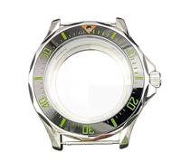 ROUHO 41mm Fondello Trasparente Cassa Orologio Adatto per Movimento NH35 4R36 31mm Quadrante, Acciaio Inox DIY Orologio Parti per Omega Seamaster-L 4