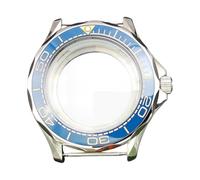 ROUHO 41mm Fondello Trasparente Cassa Orologio Adatto per Movimento NH35 4R36 31mm Quadrante, Acciaio Inox DIY Orologio Parti per Omega Seamaster-L 1