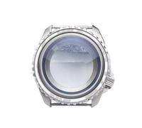 ROUHO 42mm DIY Acciaio Inox Cassa Orologio Anello Capitolo Kit, Adatto per Movimento NH35 NH36, Trasparente Fondello Sostituzione Orologio Modifica Set per Seiko SKX007-G 6