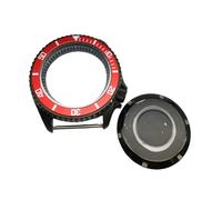 ROUHO 42mm Orologio Modifica Kit Adatto per Giapponese Calibro NH35 NH36 3.8 Corona Posizione, Nero Anello Capitolo Cassa Orologio con Inserto Lunetta per Seiko SKX007-O