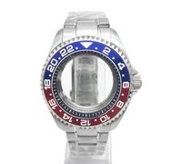 ROUHO 42mm Sostituzione Subacqueo Orologio Mod Cassa + Bracciale Kit Adatto per Movimento NH35 4R36 3.8 Corona Anello Capitolo, Orologio Modifica Inserto Lunetta per Seiko SKX007
