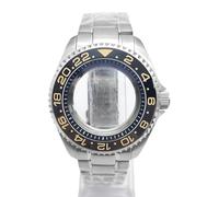 ROUHO 42mm Sostituzione Subacqueo Orologio Mod Cassa + Bracciale Kit Adatto per Movimento NH35 4R36 3.8 Corona Anello Capitolo, Orologio Modifica Inserto Lunetta per Seiko SKX007-J