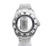 ROUHO 42mm Sostituzione Subacqueo Orologio Mod Cassa + Bracciale Kit Adatto per Movimento NH35 4R36 3.8 Corona Anello Capitolo, Orologio Modifica Inserto Lunetta per Seiko SKX007-G