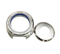 ROUHO 43,5mm Cuscino Orologio Modifica Kit con Blu Anello Capitolo, Adatto per Movimento NH35 NH36 Ceramica Lunetta, Acciaio Inox Retrò Cassa Orologio per Seiko Prospex Turtle-D