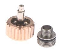 ROUHO 7 mm Sostituzione Orologi Corone Impermeabile Assortito Riparazione Strumenti Orologi Corone per Rolex Datejust-Oro Rosa
