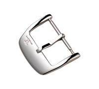 ROUHO Accessori Ricambio Orologio - Acciaio Inox Cerniera a Perno Orologio Regolabile per Jaeger-LeCoultre Rendez-Vous Moon-Argento 16mm