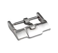 ROUHO Acciaio Inox Cerniera a Perno Cinturino Orologio, Cerniera Cinghia Orologio Silicone Pelle per Audemars Piguet-Argento 3.0mm 22 x 3.0mm
