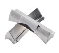 ROUHO Adattatore Terminale 20mm Acciaio Inox, Connettore Curvo Cinturino Orologio Compatibile per Rolex Cosmograph Daytona 116500-Argento