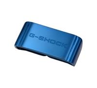 ROUHO Anello Reticolo Cinturino Orologio Metallico - Supporto Fibbia Cinghia Orologio Regolabile per Casio G-shock GA100 GG-1000 GX-56 GW-9400-Blu 20mm