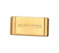 ROUHO Anello Reticolo Cinturino Orologio Metallico - Supporto Fibbia Cinghia Orologio Regolabile per Casio G-shock GA100 GG-1000 GX-56 GW-9400-Oro 20mm