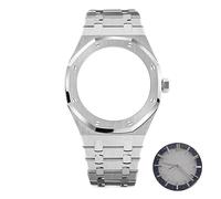 ROUHO Cassa Dell'Orologio 41Mm + Cinturino + Quadrante + Lancette Dell'Orologio Per Movimento Nh70 Cassa Modificata Kit Puntatore Quadrante Cinturino Pezzi Di Ricambio - #1