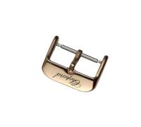 ROUHO Chiusura Déployante in Acciaio, Fibbia Pieghevole Orologio con Meccanismo a Pulsanti per Chopard Happy Diamonds-B2 20mm