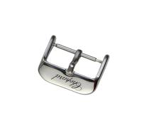 ROUHO Chiusura Déployante in Acciaio, Fibbia Pieghevole Orologio con Meccanismo a Pulsanti per Chopard Happy Diamonds-C2 20mm