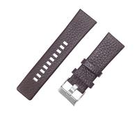 ROUHO Cinturino di ricambio in pelle vintage Cinturino per orologio da uomo morbido da donna per Diesel DZ4210 DZ1657 DZ4323 DZ7313-Marrone 20mm