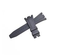 ROUHO Cinturino in silicone impermeabile da 27 mm Accessori per orologi sportivi Cinturino in gomma per Audemars Piguet ROYAL OAK OFFSHORE-Nero