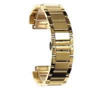 ROUHO Cinturino per orologio in acciaio inossidabile 27mm Cinturino per orologio in metallo Accessori per cinturino-Oro 27mm