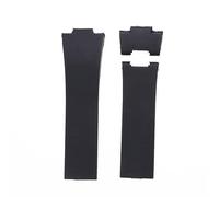 ROUHO Cinturino per orologio in silicone impermeabile Accessori per orologio unisex Cinturino per orologio da polso per Ul-ys-se Na-rd-in-Nero 1