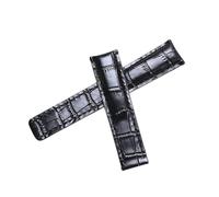ROUHO Cinturino Ricambio Cinturino Orologio Vera Cinturino Orologi Orologio Cinturino Accessorio-Nero 24mm