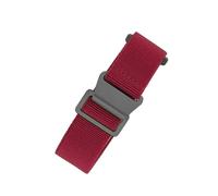 ROUHO Ecologico Nylon Cinturino Orologio 18mm Confortevole Braccialetto Orologio0-X + Nero Fibbia