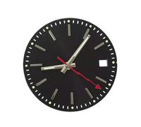 ROUHO Faccia Orologio Sunburst con Secondi a Freccia, una Piastra Quadrante Luminosa 28.5mm Modifica Personalizzata per Miyota 8215 Movement-D17