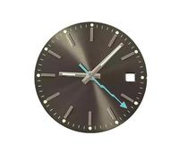 ROUHO Faccia Orologio Sunburst con Secondi a Freccia, una Piastra Quadrante Luminosa 28.5mm Modifica Personalizzata per Miyota 8215 Movement-D3