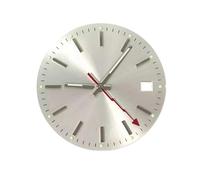 ROUHO Faccia Orologio Sunburst con Secondi a Freccia, una Piastra Quadrante Luminosa 28.5mm Modifica Personalizzata per Miyota 8215 Movement-D11