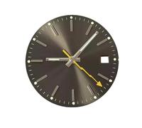ROUHO Faccia Orologio Sunburst con Secondi a Freccia, una Piastra Quadrante Luminosa 28.5mm Modifica Personalizzata per Miyota 8215 Movement-D4