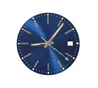 ROUHO Faccia Orologio Sunburst con Secondi a Freccia, una Piastra Quadrante Luminosa 28.5mm Modifica Personalizzata per Miyota 8215 Movement-D9