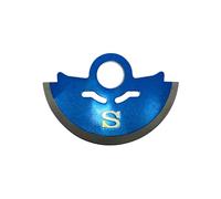 ROUHO Guarda Il Movimento Guard Automatic Hammer Metal Flake Guarda Le Parti Di Riparazione Per Il Movimento Nh35 Nh36 - Blu