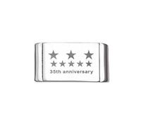 ROUHO Metallico Anello Reticolo Cinghia Orologio - Accessorio Anello Retenitore & Supporto Cinturino Orologio per Casio G-shock GA-400/700/710-Argento 20mm