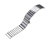 ROUHO Orologio Cinturino In Ceramica Regolabile Da 22 mm Con Chiusura Di Distribuzione-Argento
